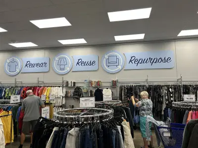 US shoppers flock to thrift stores to skirt price hikes on clothing: ‘It’s tariff-free’