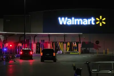 A man accused of stabbing 11 people at a Walmart is in Michigan authorities' custody