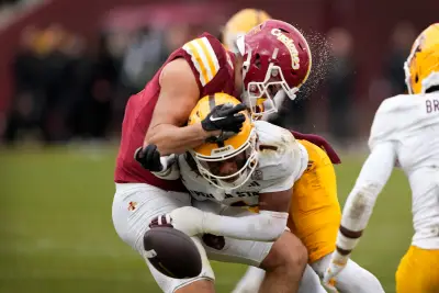 Iowa State player carted off, hospitalized after collapsing on field from brutal hit