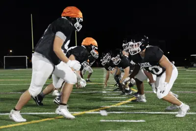 Long Island football rivals continue legacy of building bruising blockers