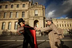 First, came the Louvre heist. Then came the memes