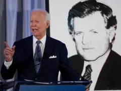 At event in Boston, Biden calls these ‘dark days’ as he urges Americans to ‘get back up’