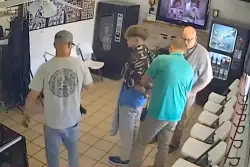 Arkansas hairstylist reveals ‘eerie’ encounter with Devil’s Den murder suspect Andrew James McGann moments before he’s arrested mid-haircut: ‘He looked soulless’