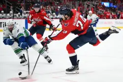 Canucks score 3 in the first, snap Washington’s 4-game winning streak with a 4-3 victory