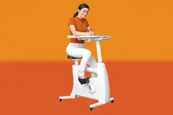 Take emails and tone up: Users say this desktop exercise bike deal is ‘worth every penny’
