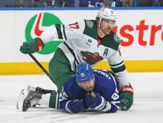 Marcus Foligno offers Wild a mix of fists and fun