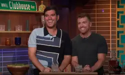 Virtual Reali-Tea’s Evan Real and Danny Murphy make ‘WWHL’ bartending debut